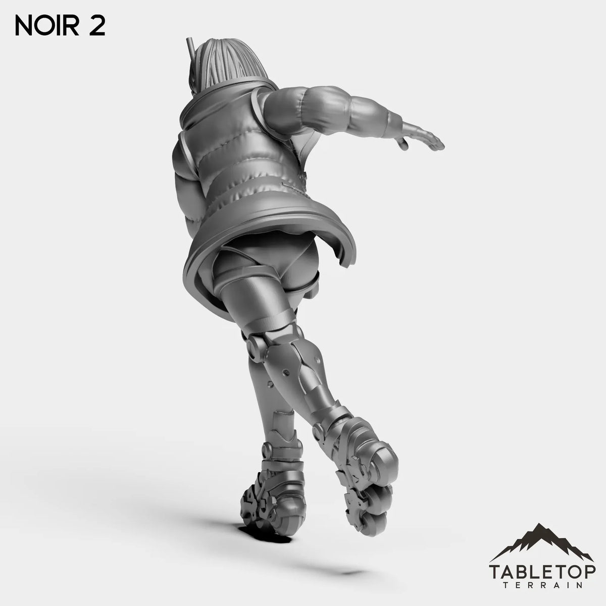 Tabletop Terrain Miniature Noir