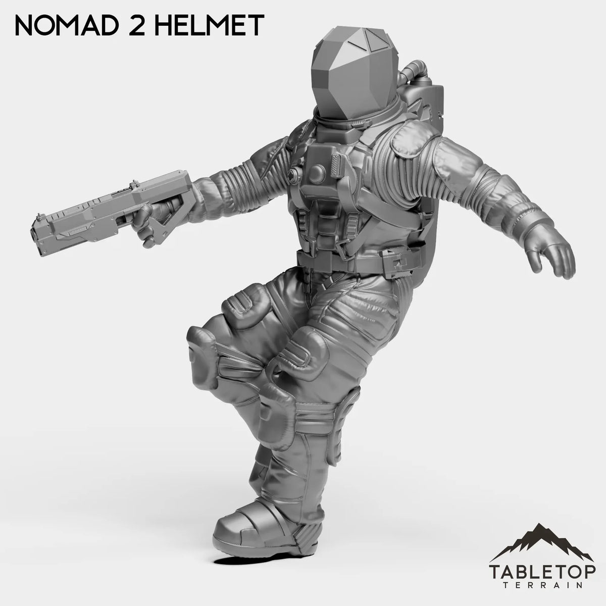 Tabletop Terrain Miniature Nomad 2 helmet Nomad Spacewear