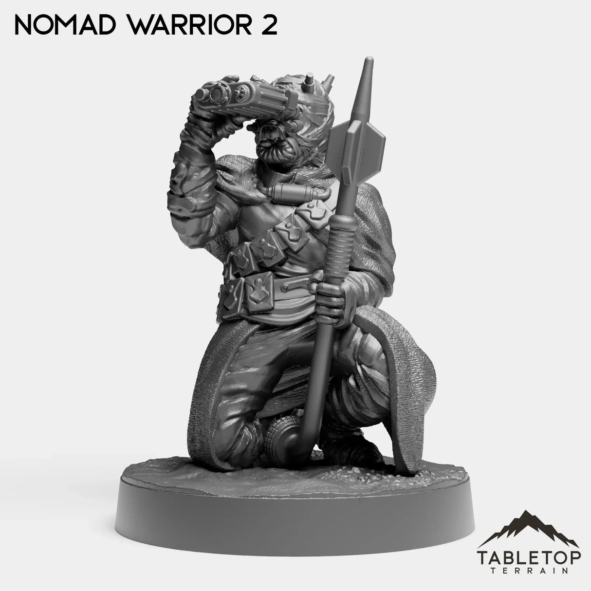 Tabletop Terrain Miniature Nomad Warriors