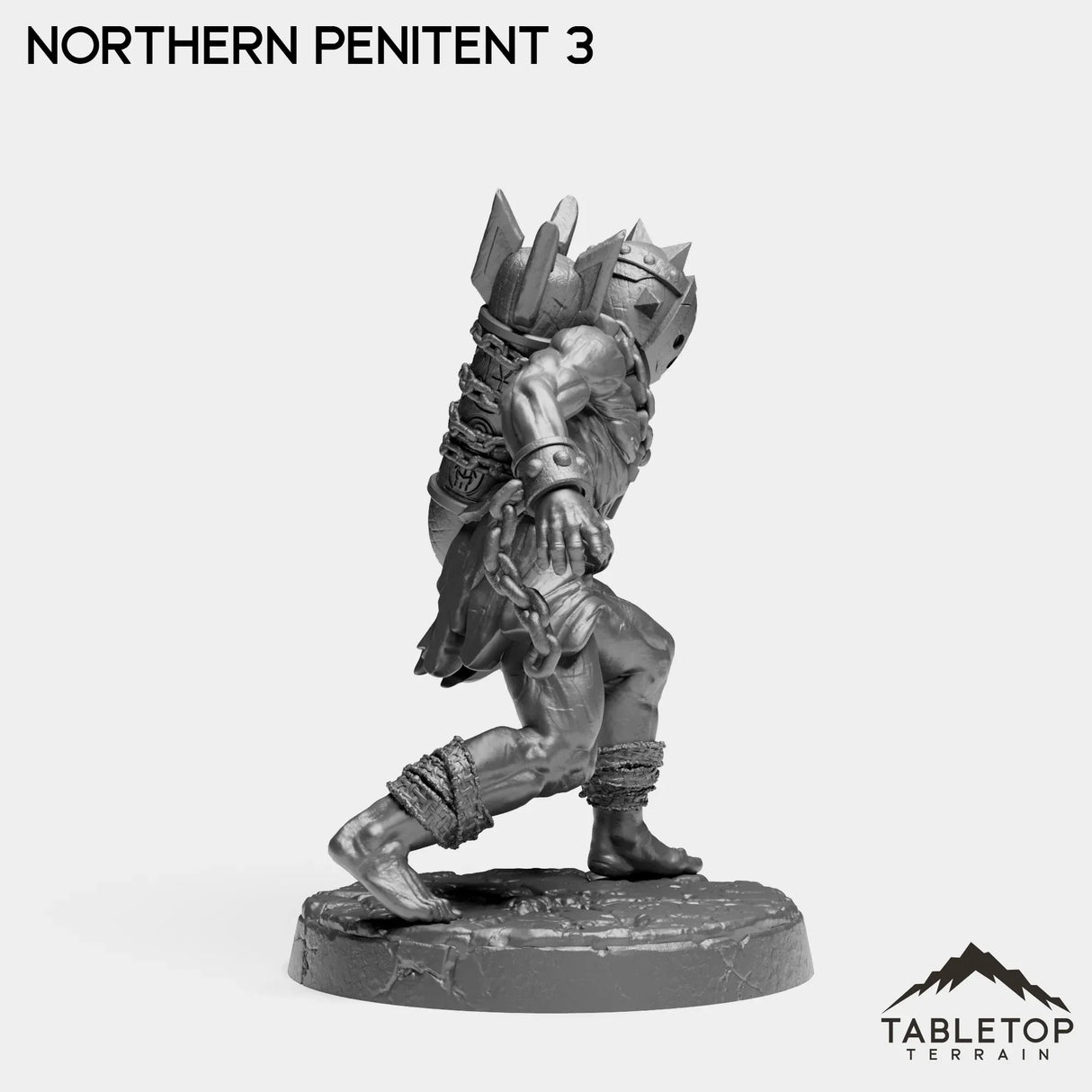 Tabletop Terrain Miniature Northern Penitents - The Norse Procession