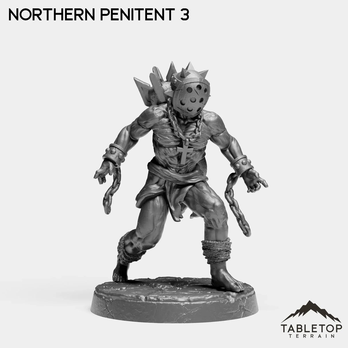 Tabletop Terrain Miniature Northern Penitents - The Norse Procession