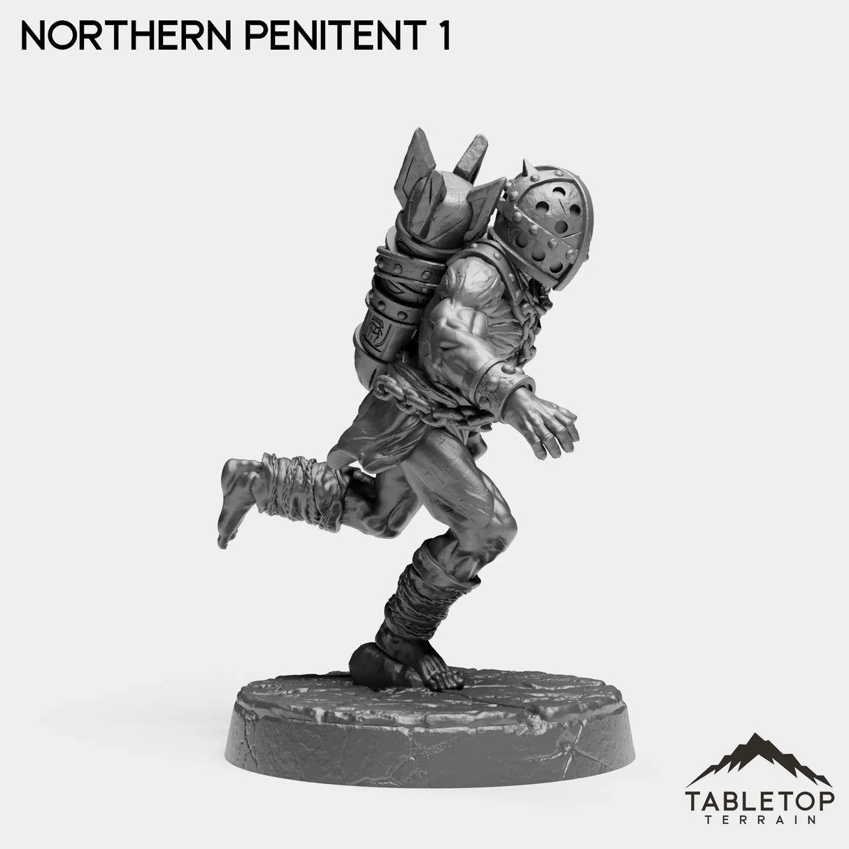 Tabletop Terrain Miniature Northern Penitents - The Norse Procession