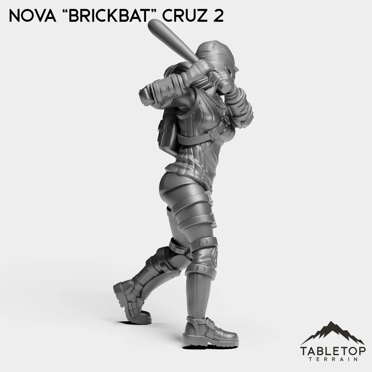 Tabletop Terrain Miniature Nova ''Brickbat'' Cruz