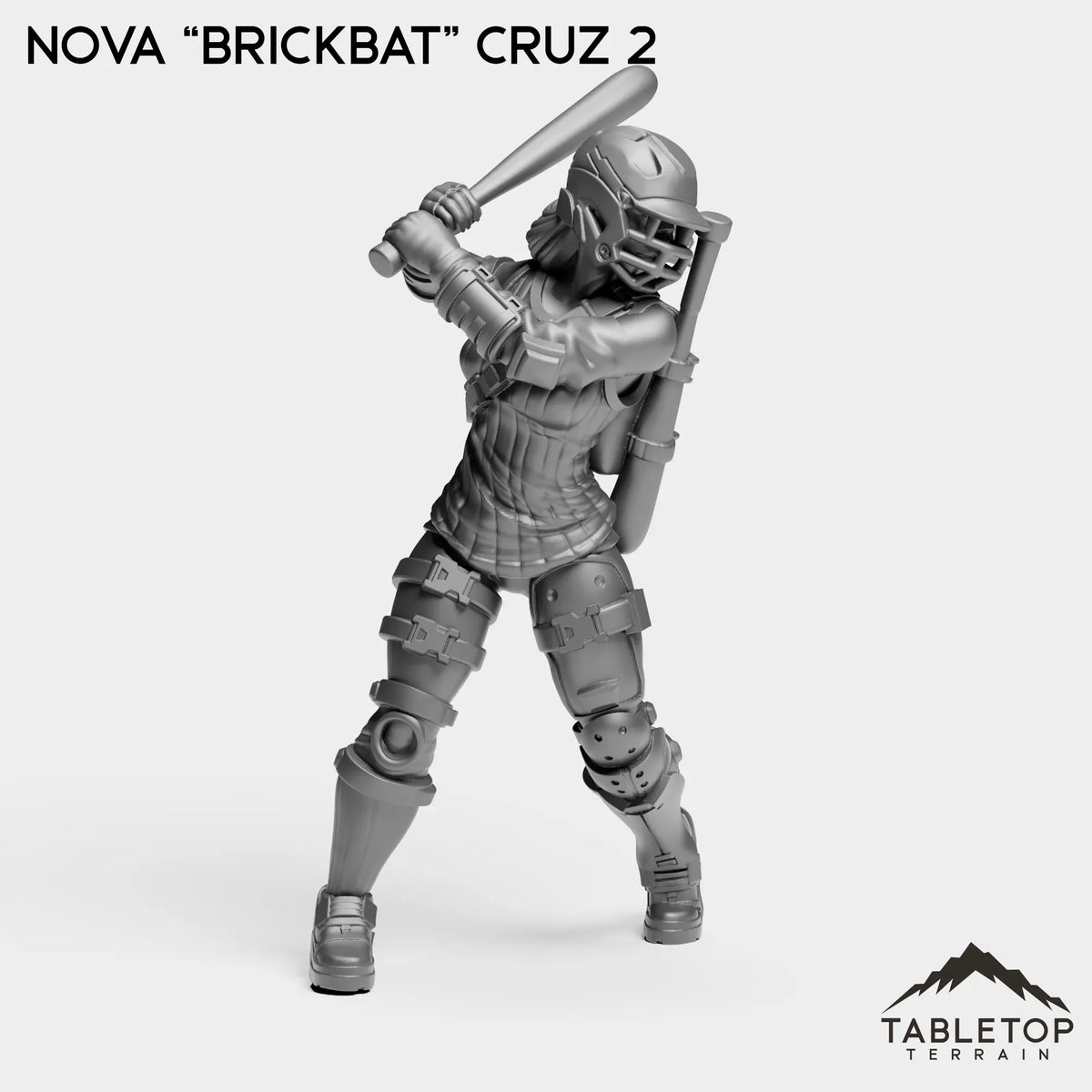 Tabletop Terrain Miniature Nova ''Brickbat'' Cruz
