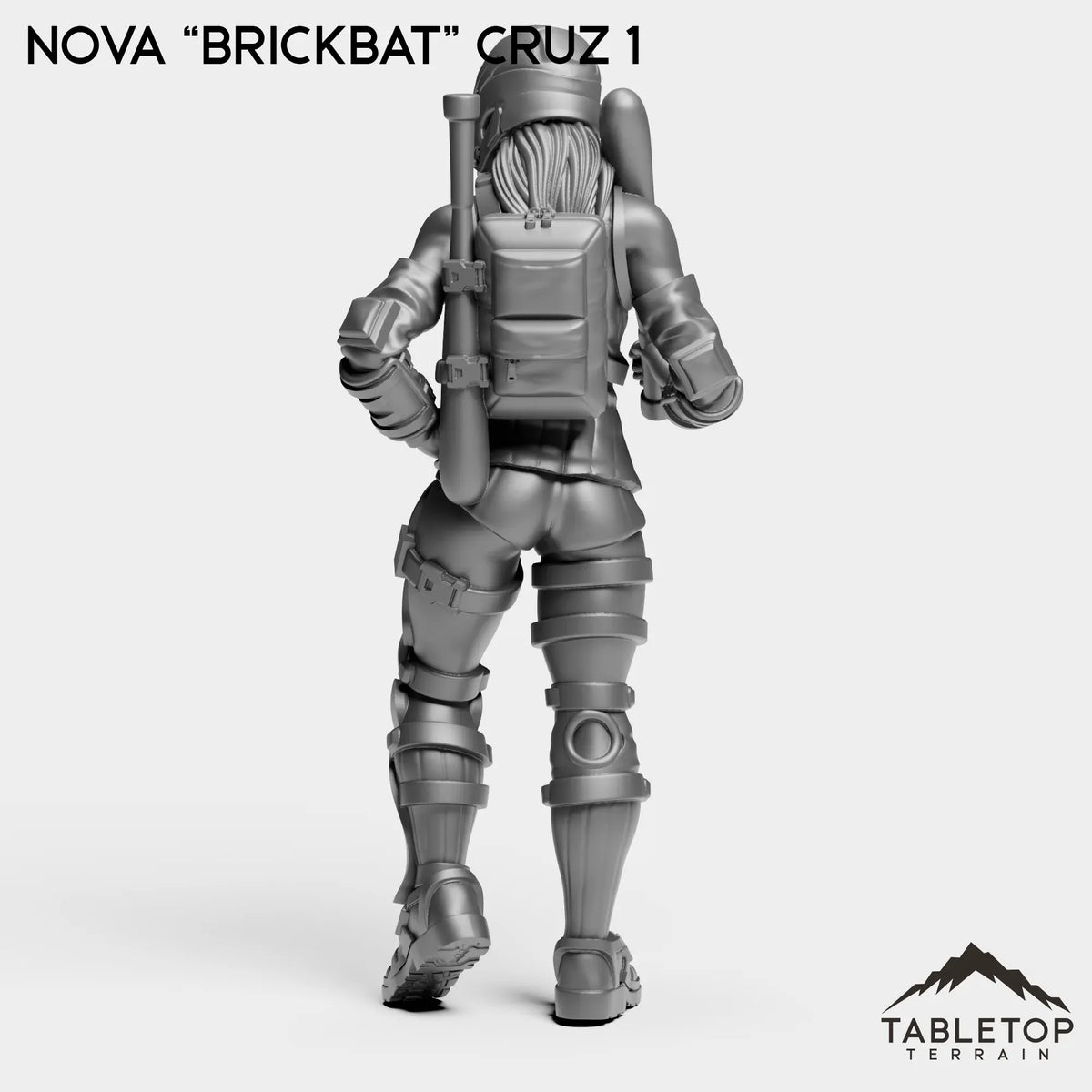 Tabletop Terrain Miniature Nova ''Brickbat'' Cruz