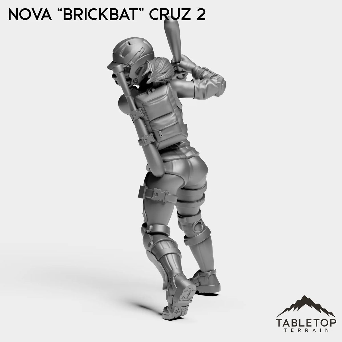 Tabletop Terrain Miniature Nova ''Brickbat'' Cruz
