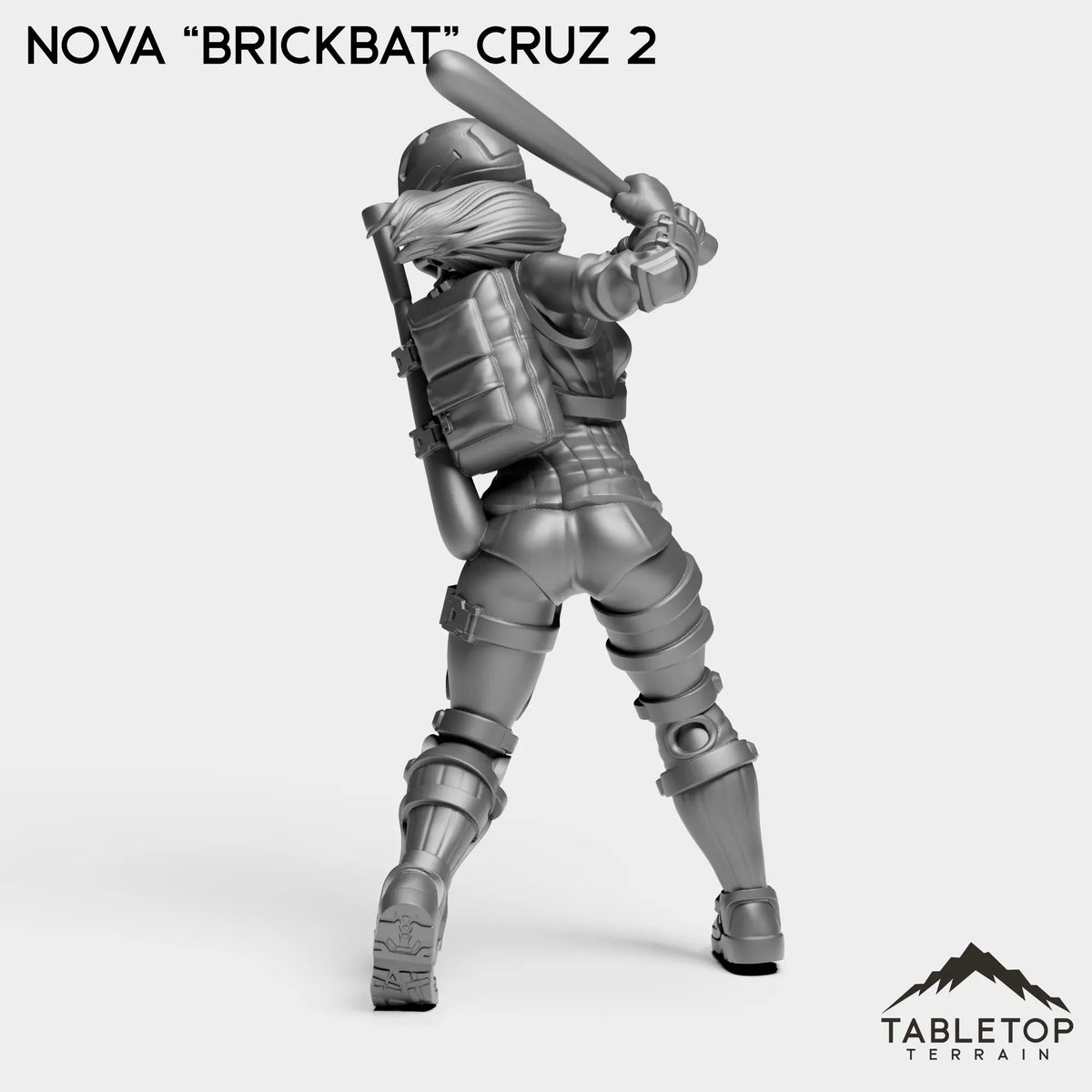 Tabletop Terrain Miniature Nova ''Brickbat'' Cruz
