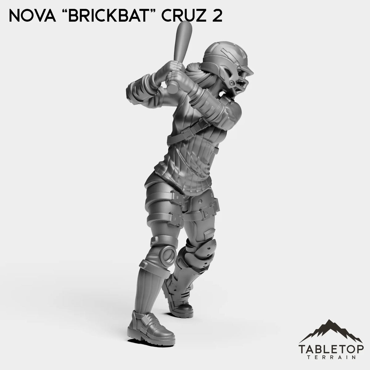 Tabletop Terrain Miniature Nova ''Brickbat'' Cruz