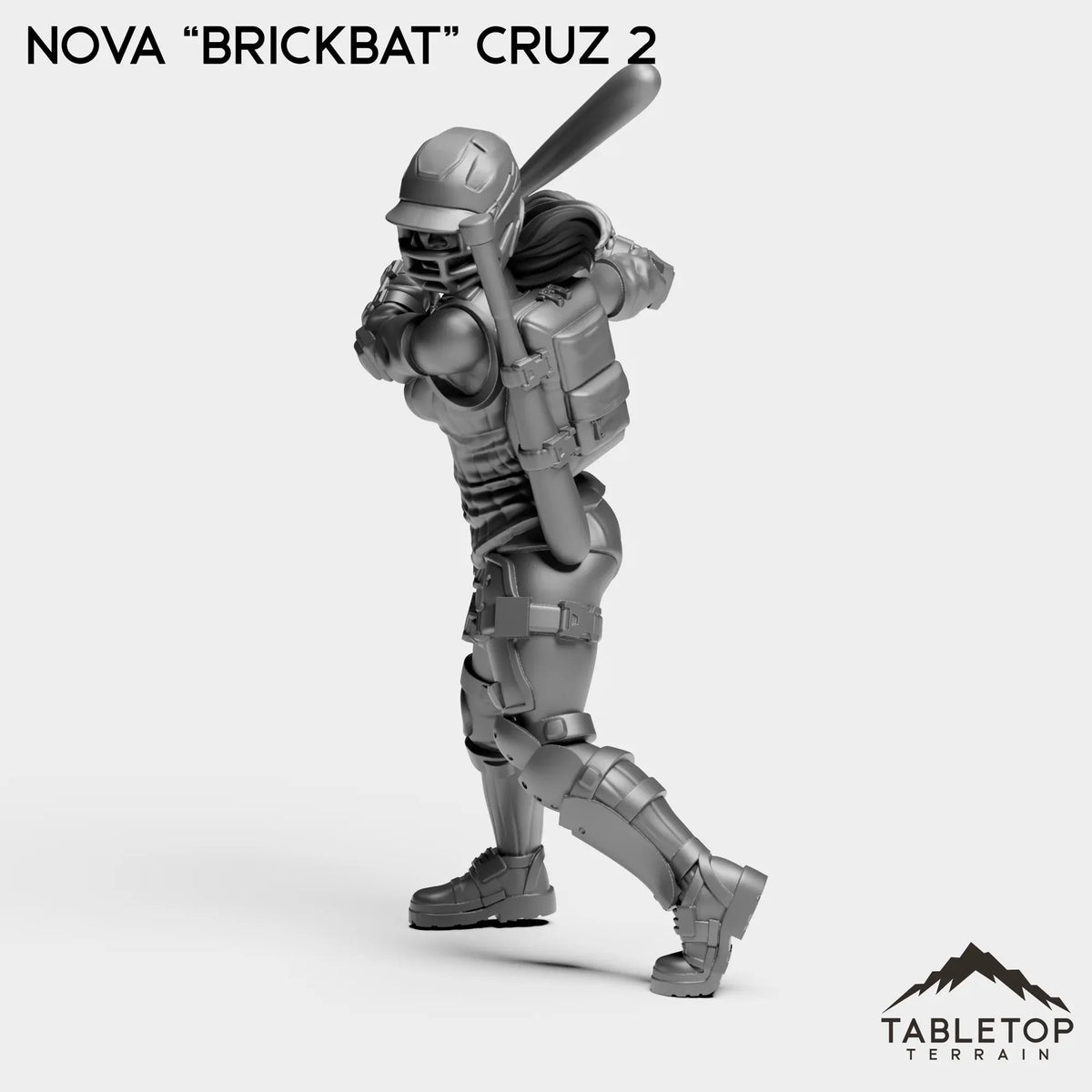 Tabletop Terrain Miniature Nova ''Brickbat'' Cruz