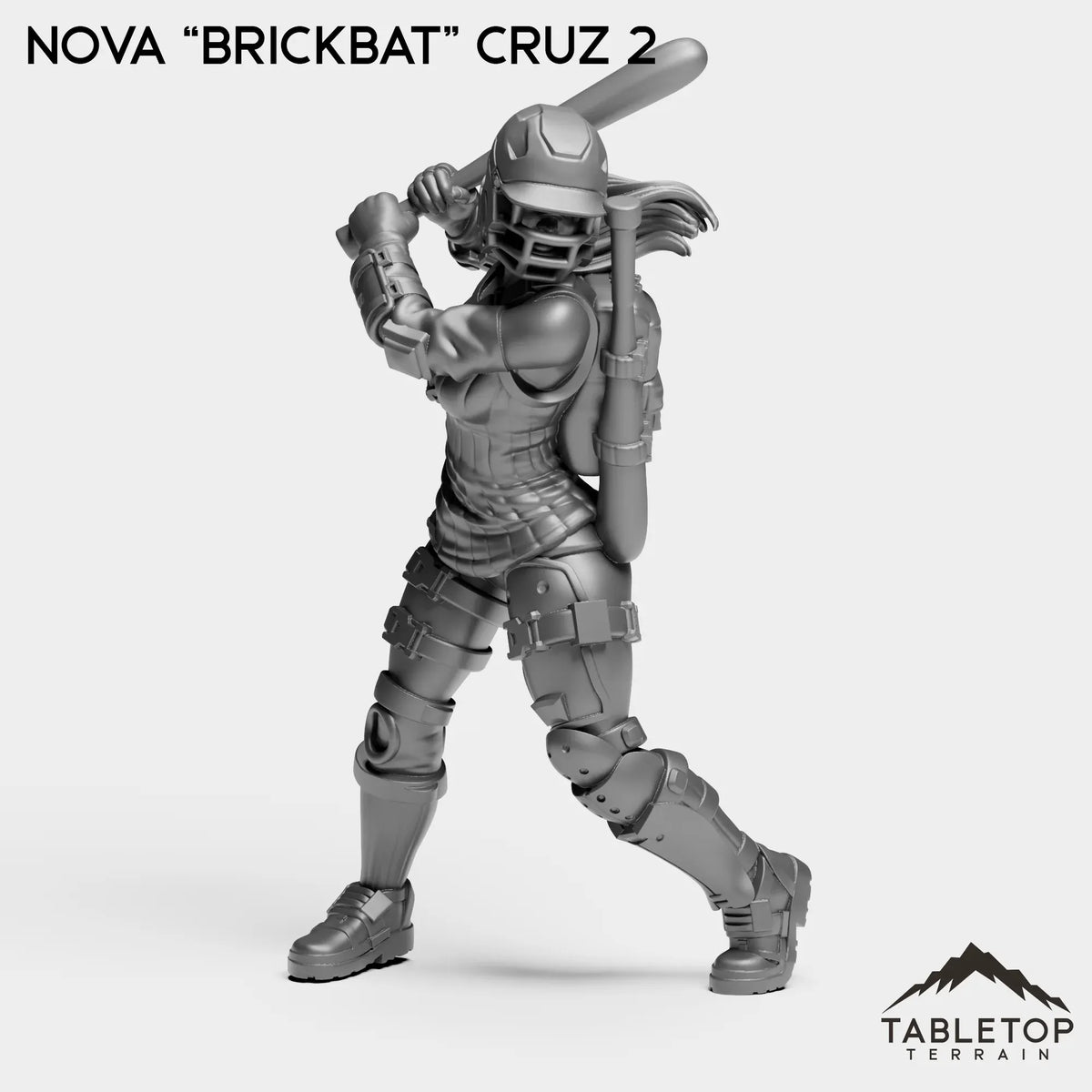 Tabletop Terrain Miniature Nova “Brickbat” Cruz 2 Nova ''Brickbat'' Cruz