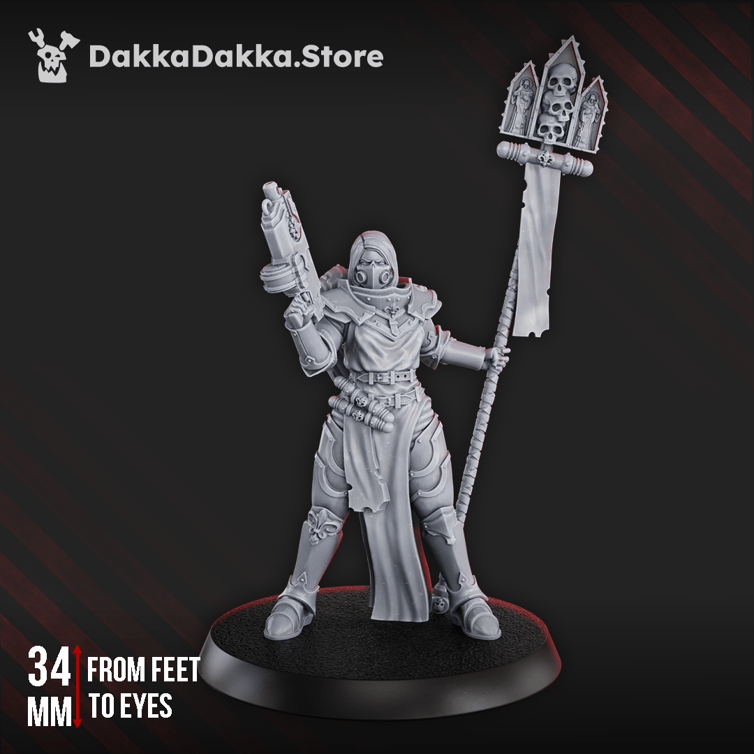 Tabletop Terrain Miniature Novice Sister