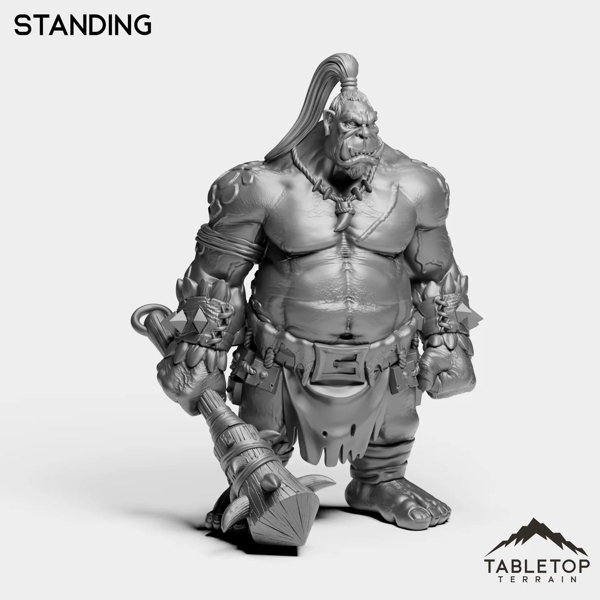 Tabletop Terrain Miniature Ogre 1