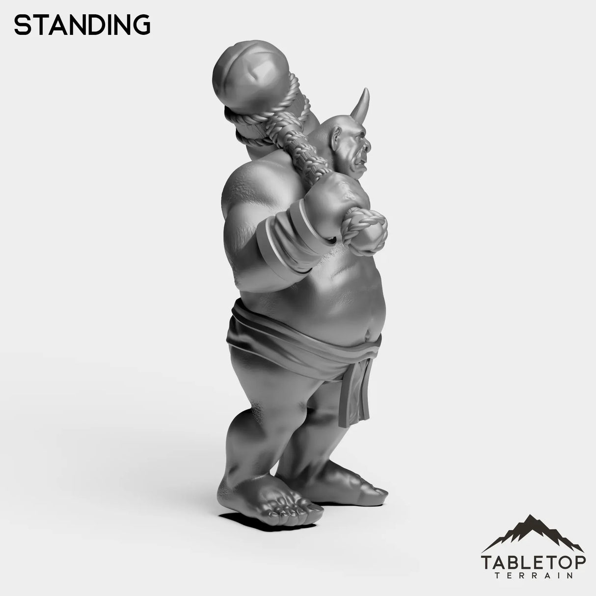 Tabletop Terrain Miniature Ogre Brute