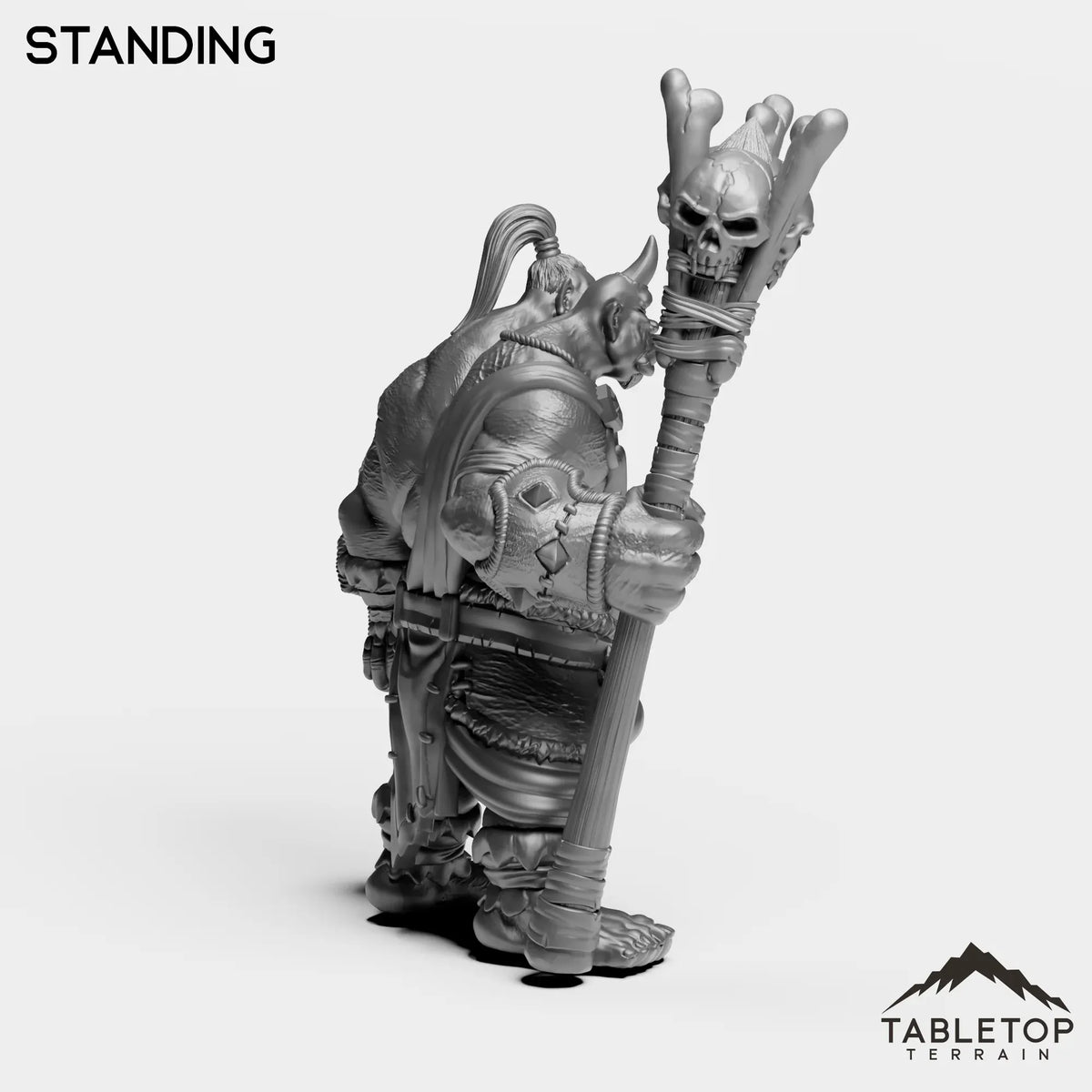 Tabletop Terrain Miniature Ogre Magi 2