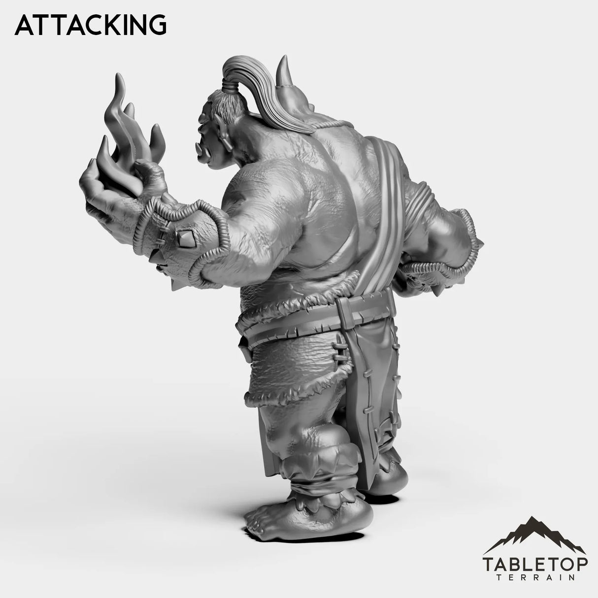 Tabletop Terrain Miniature Ogre Magi 2
