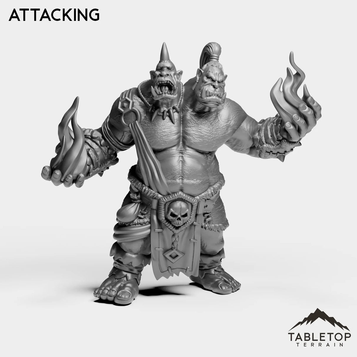Tabletop Terrain Miniature Ogre Magi 2