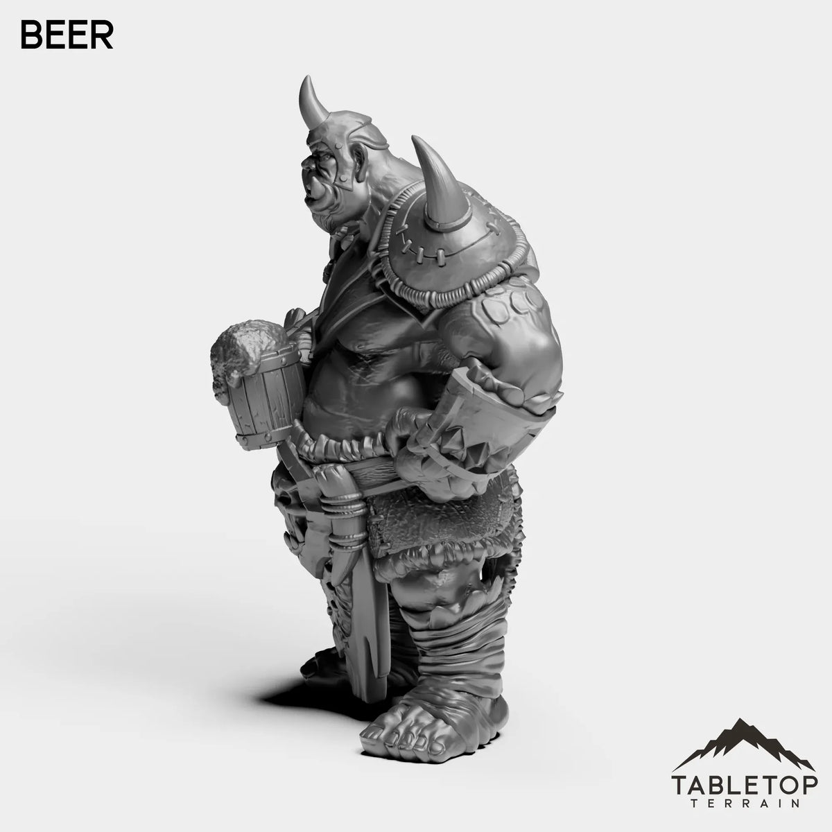 Tabletop Terrain Miniature Ogre Mauler 1