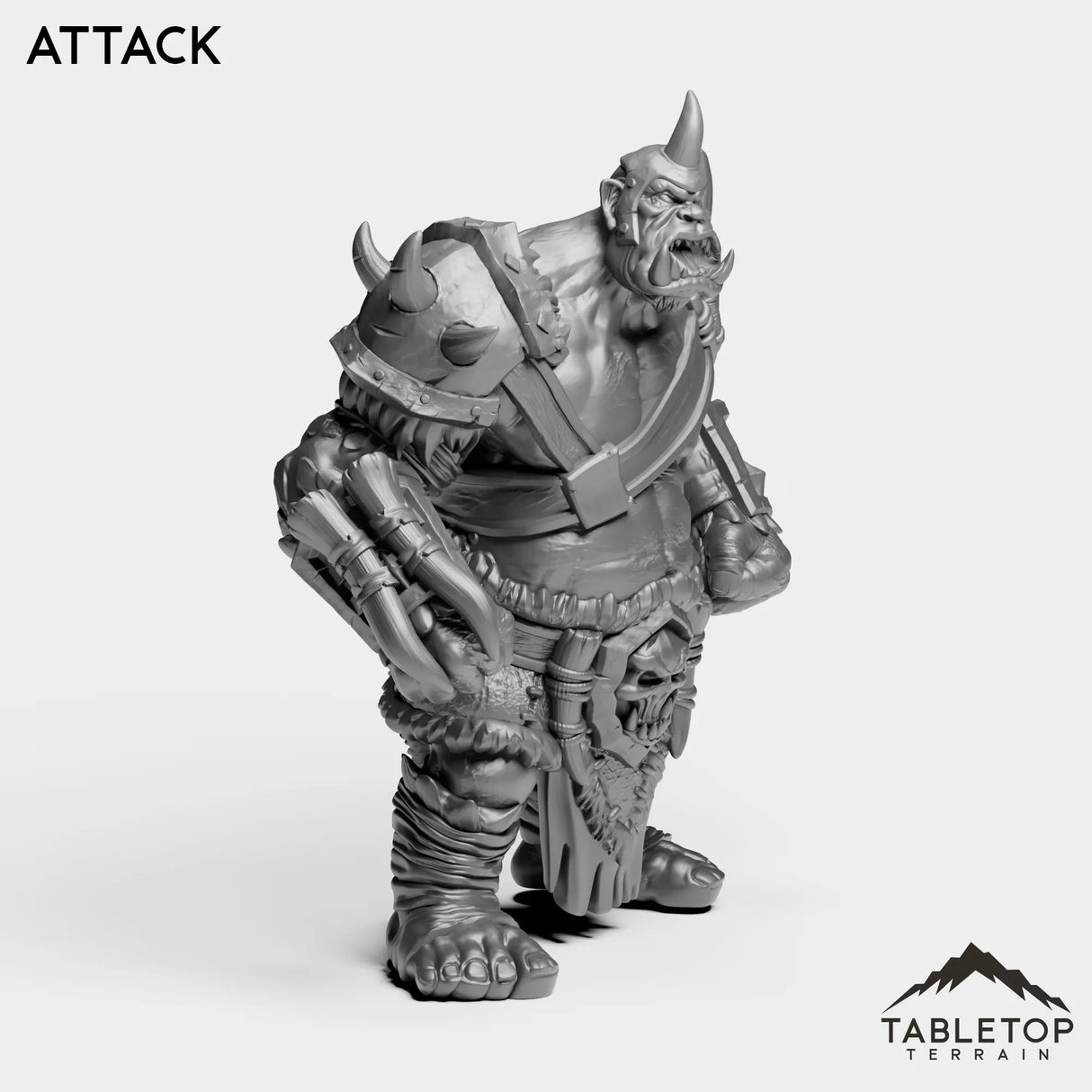 Tabletop Terrain Miniature Ogre Mauler 1