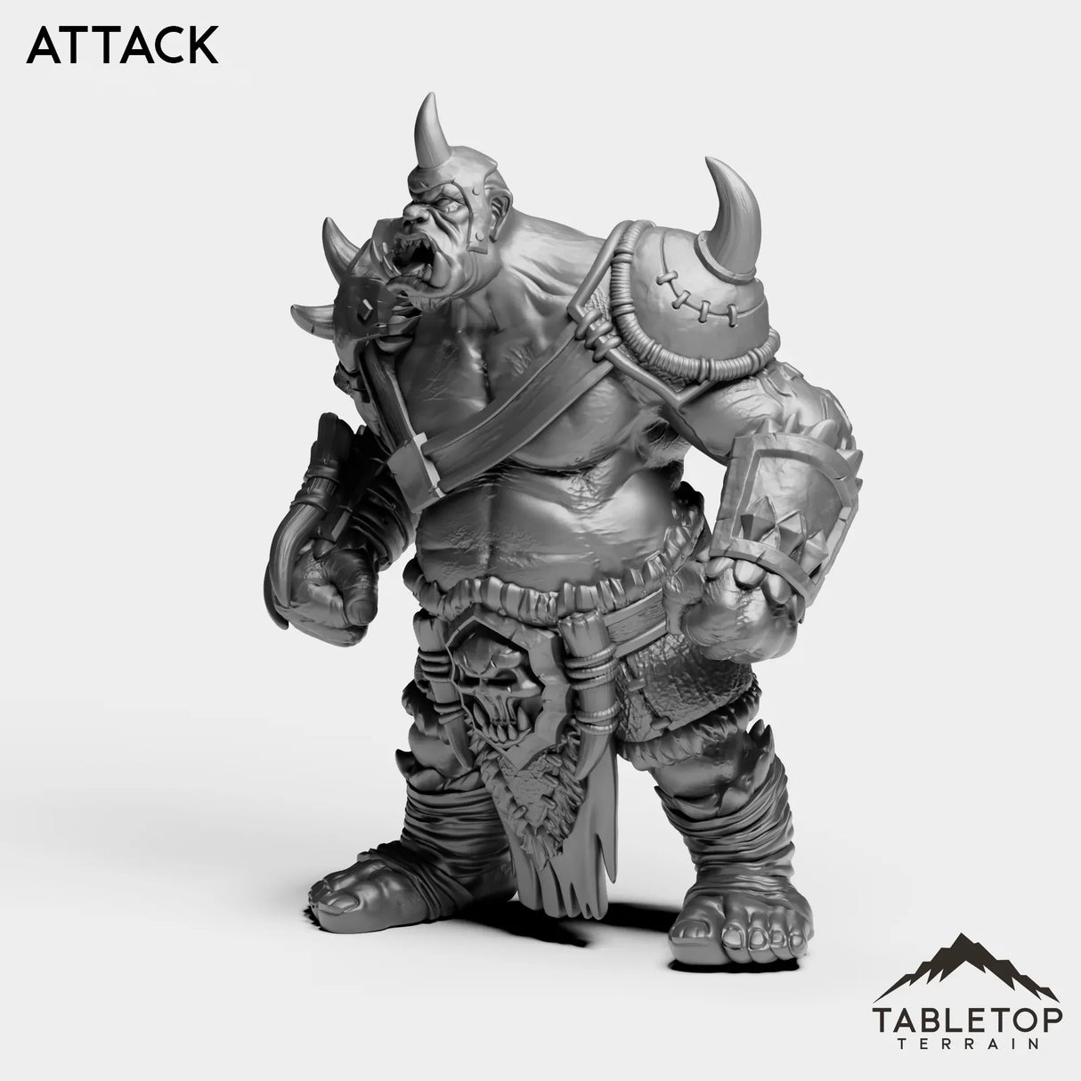 Tabletop Terrain Miniature Ogre Mauler 1