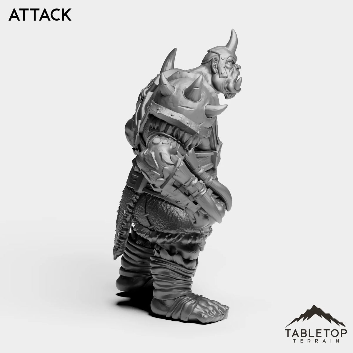 Tabletop Terrain Miniature Ogre Mauler 1