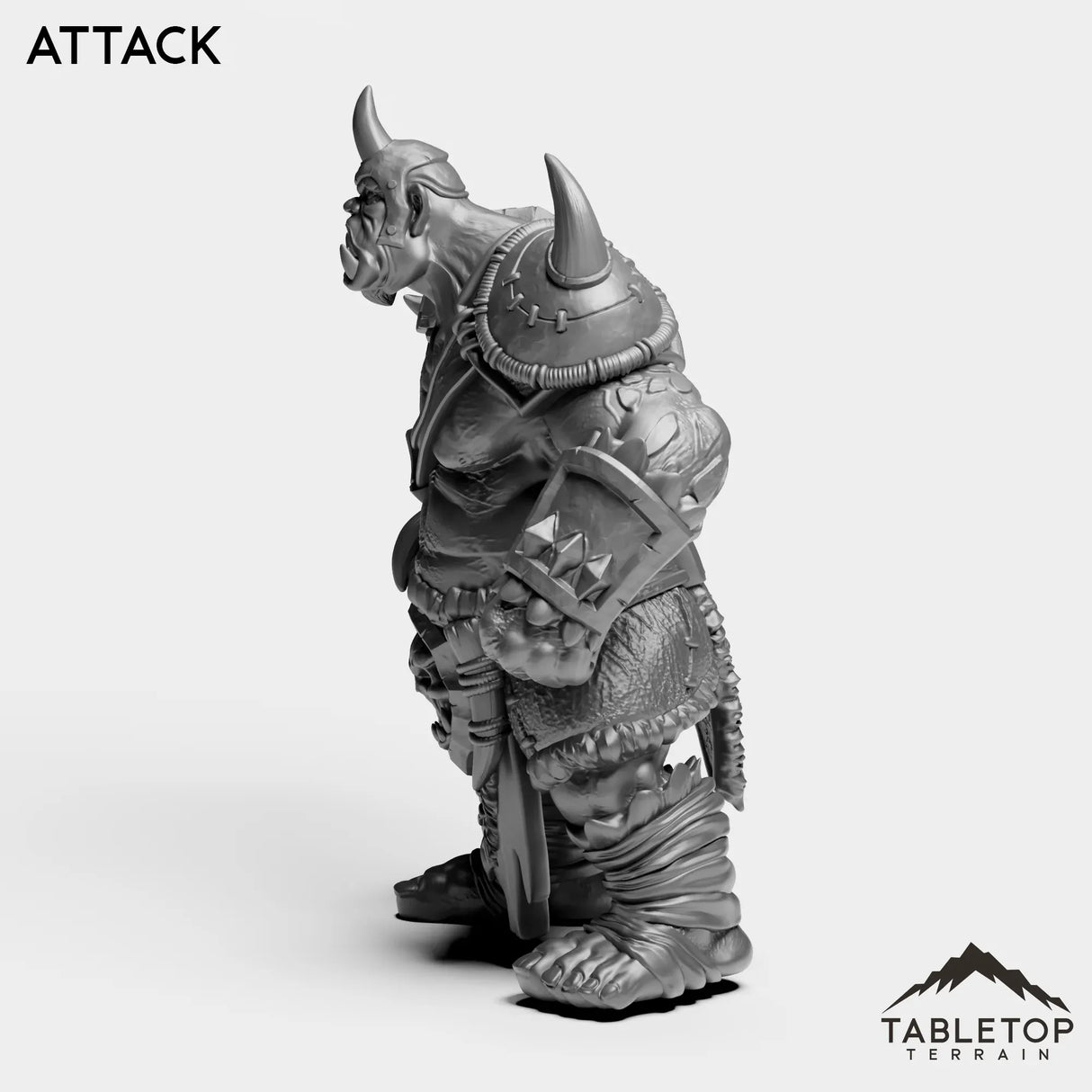 Tabletop Terrain Miniature Ogre Mauler 1