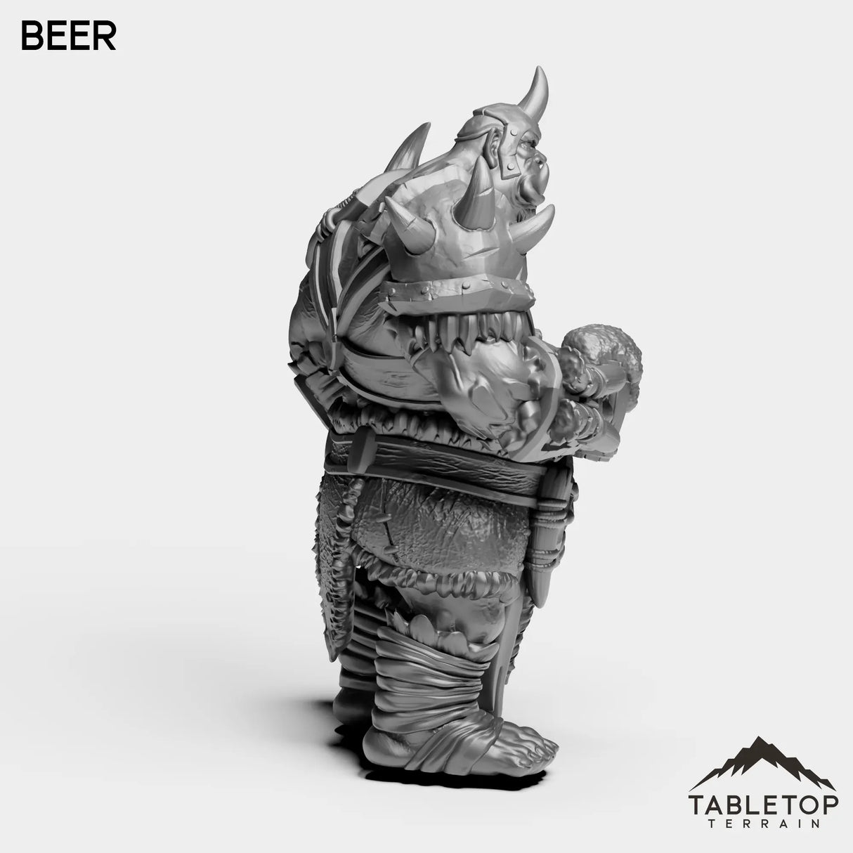 Tabletop Terrain Miniature Ogre Mauler 1