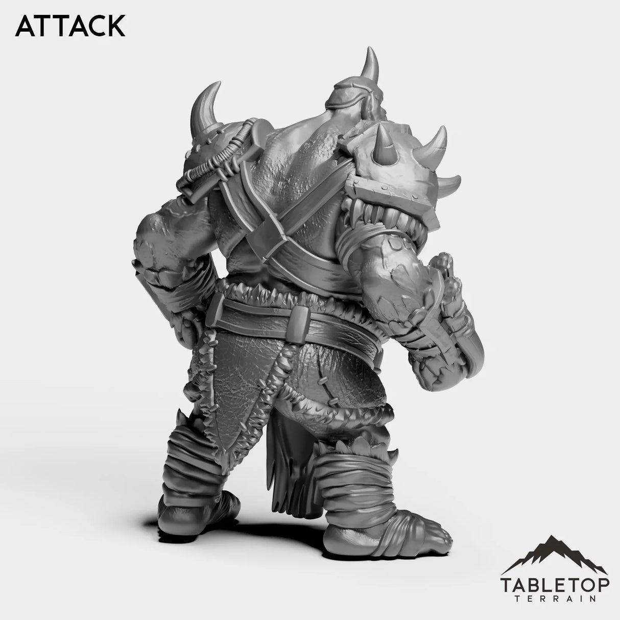 Tabletop Terrain Miniature Ogre Mauler 1