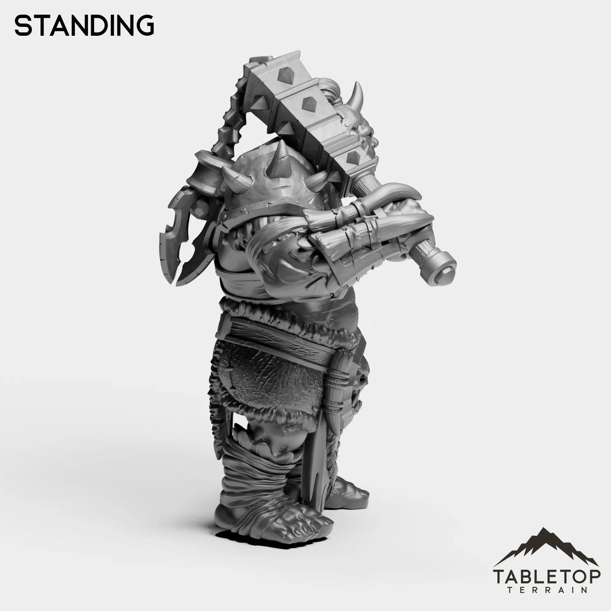 Tabletop Terrain Miniature Ogre Mauler 2