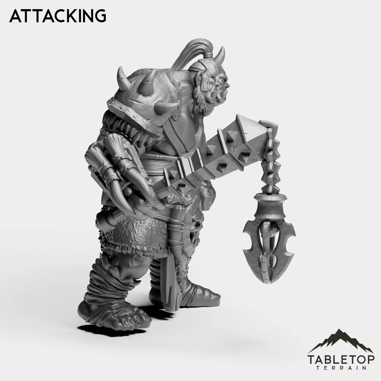 Tabletop Terrain Miniature Ogre Mauler 2