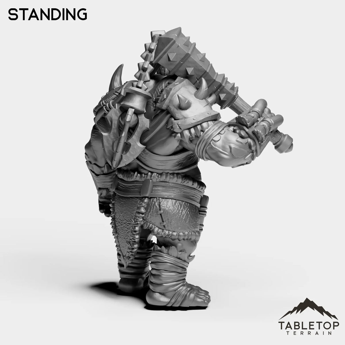 Tabletop Terrain Miniature Ogre Mauler 2