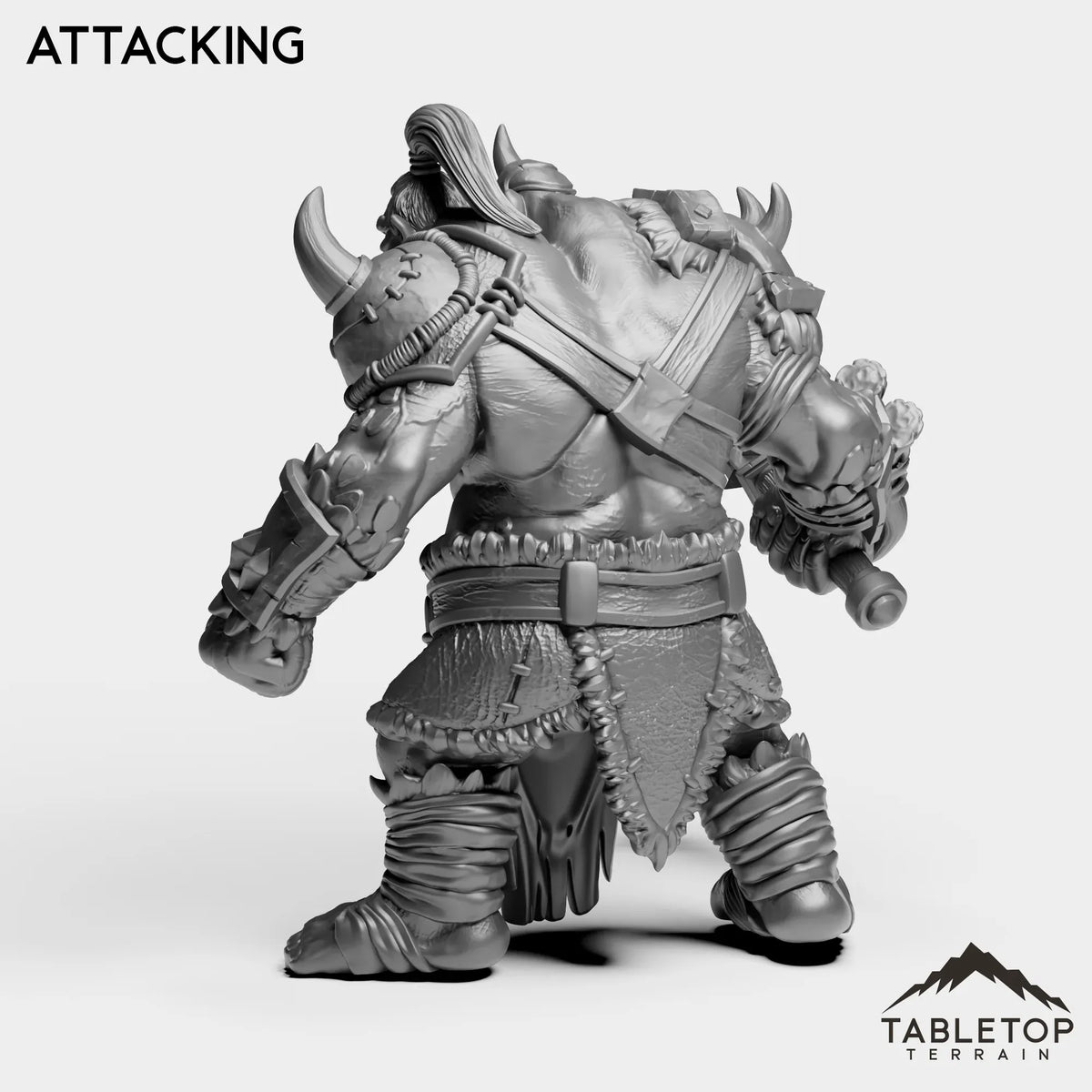 Tabletop Terrain Miniature Ogre Mauler 2