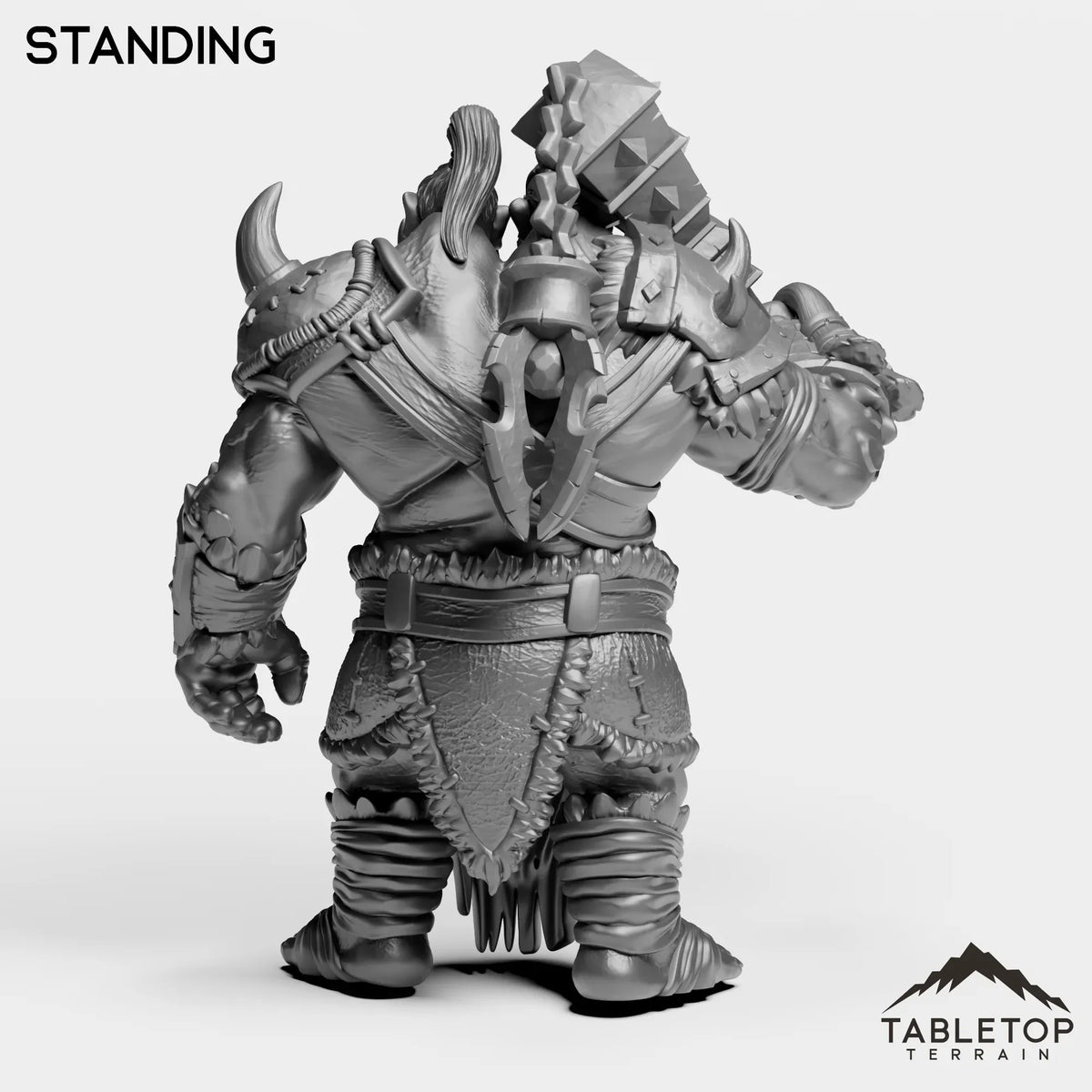 Tabletop Terrain Miniature Ogre Mauler 2