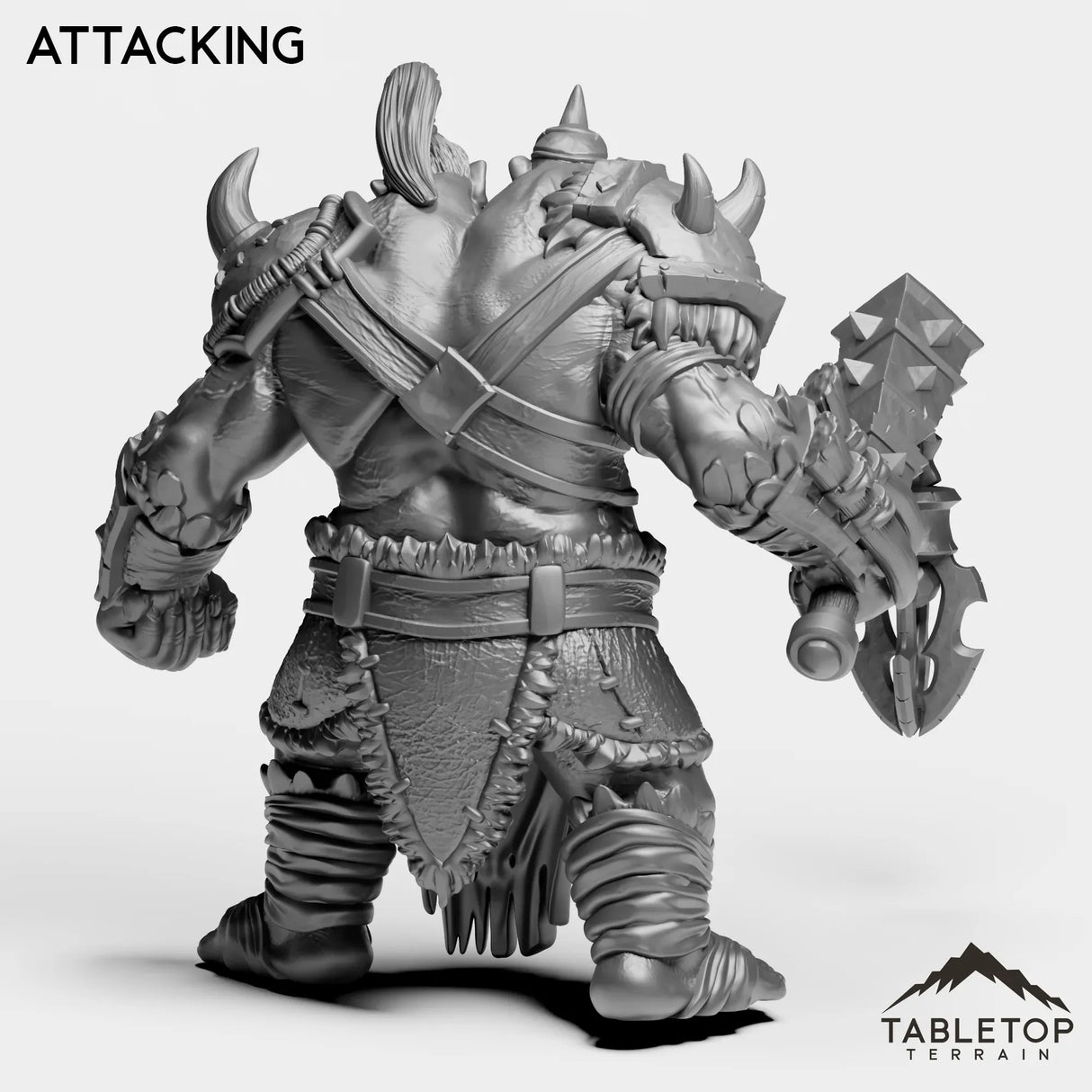Tabletop Terrain Miniature Ogre Mauler 2