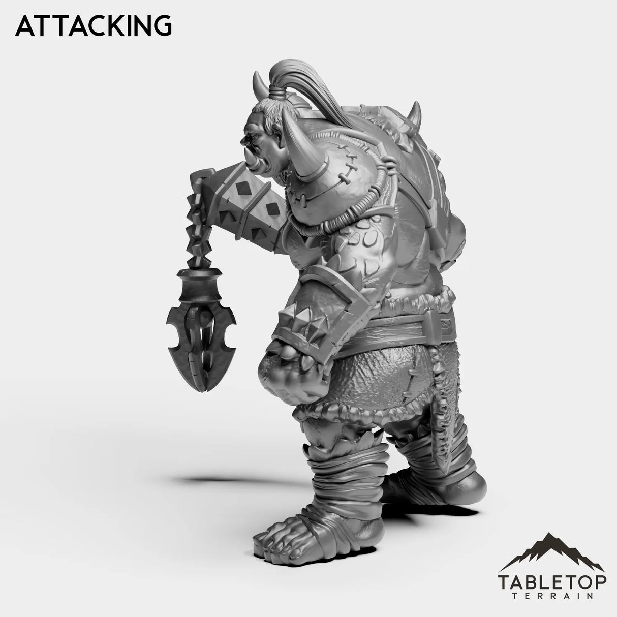 Tabletop Terrain Miniature Ogre Mauler 2