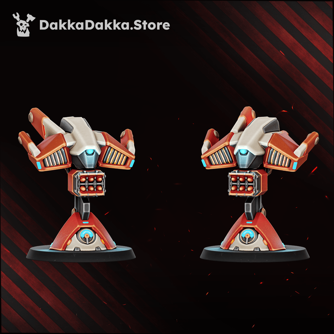 Tabletop Terrain Miniature Omega Wave Suit