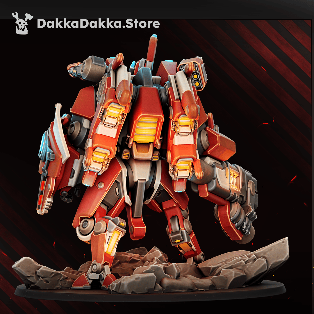 Tabletop Terrain Miniature Omega Wave Suit