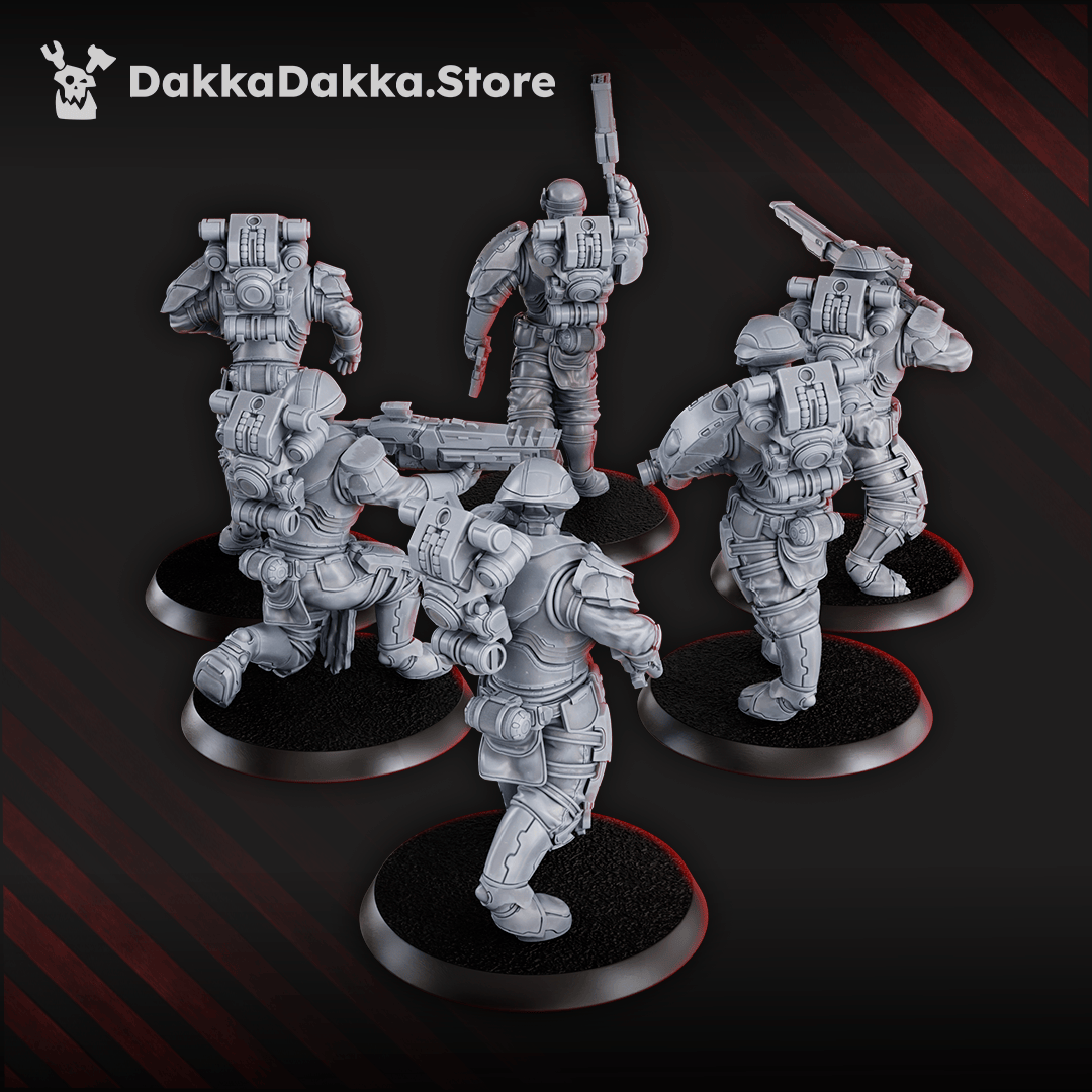 Tabletop Terrain Miniature Operations team (build-kit)