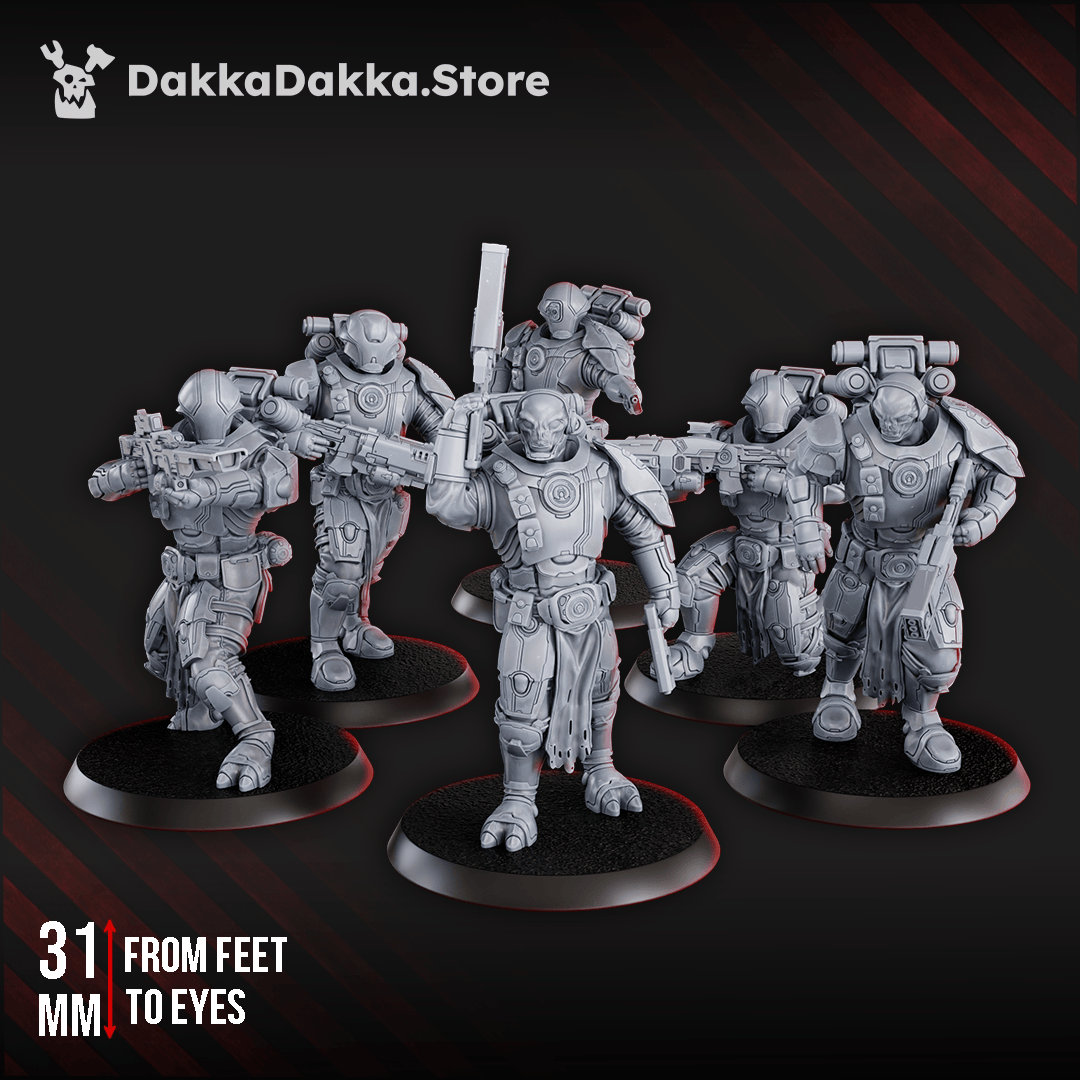 Tabletop Terrain Miniature Operations team (build-kit)