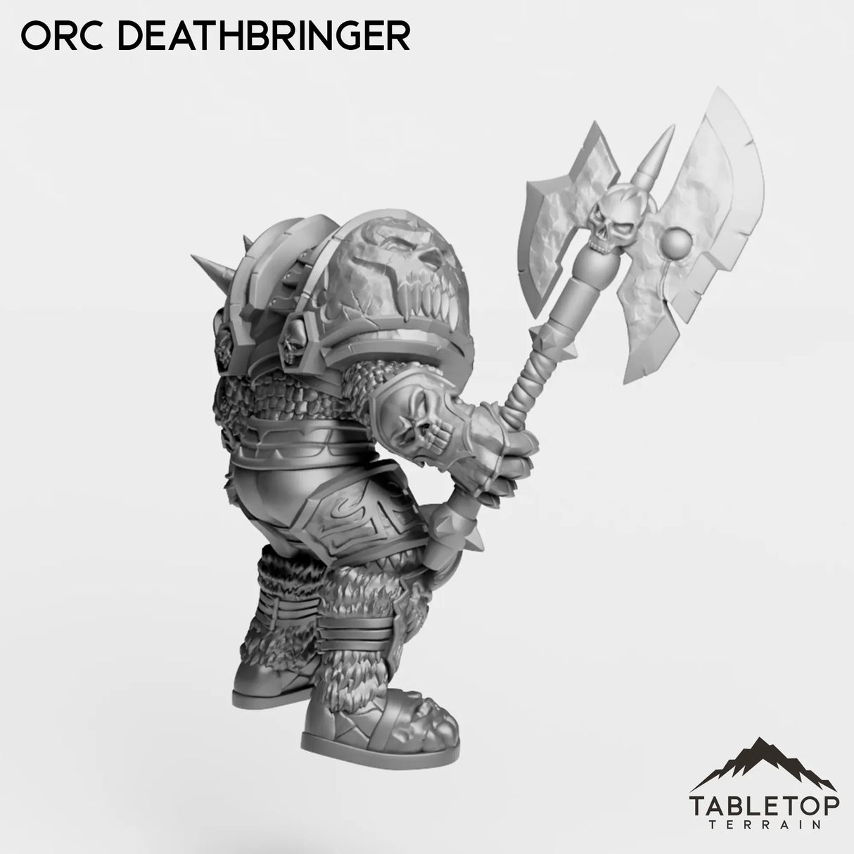 Tabletop Terrain Miniature Orc Deathbringer