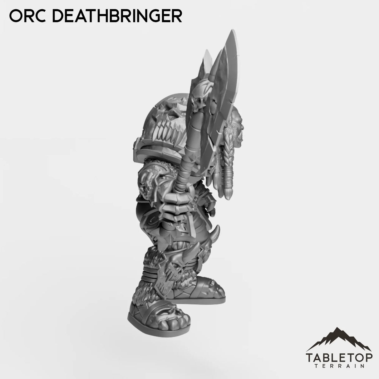 Tabletop Terrain Miniature Orc Deathbringer