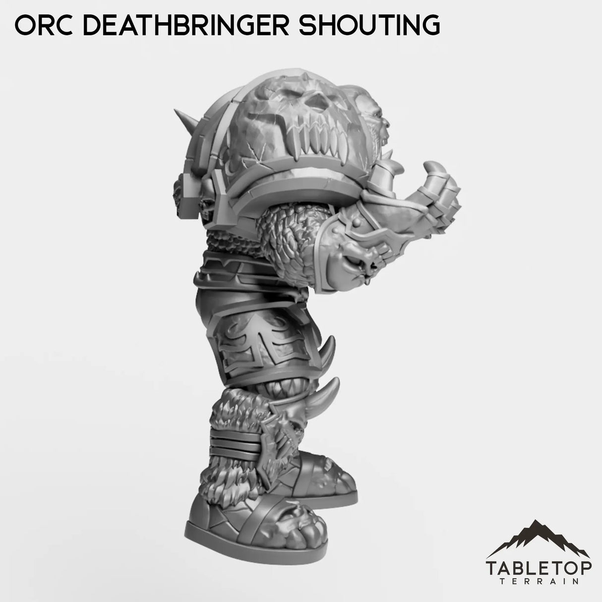 Tabletop Terrain Miniature Orc Deathbringer