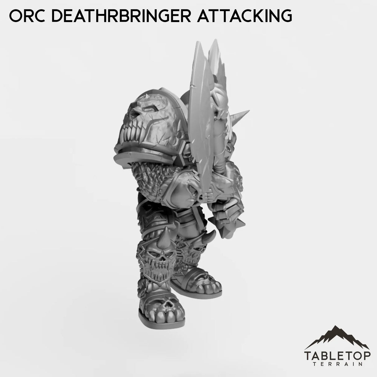 Tabletop Terrain Miniature Orc Deathbringer