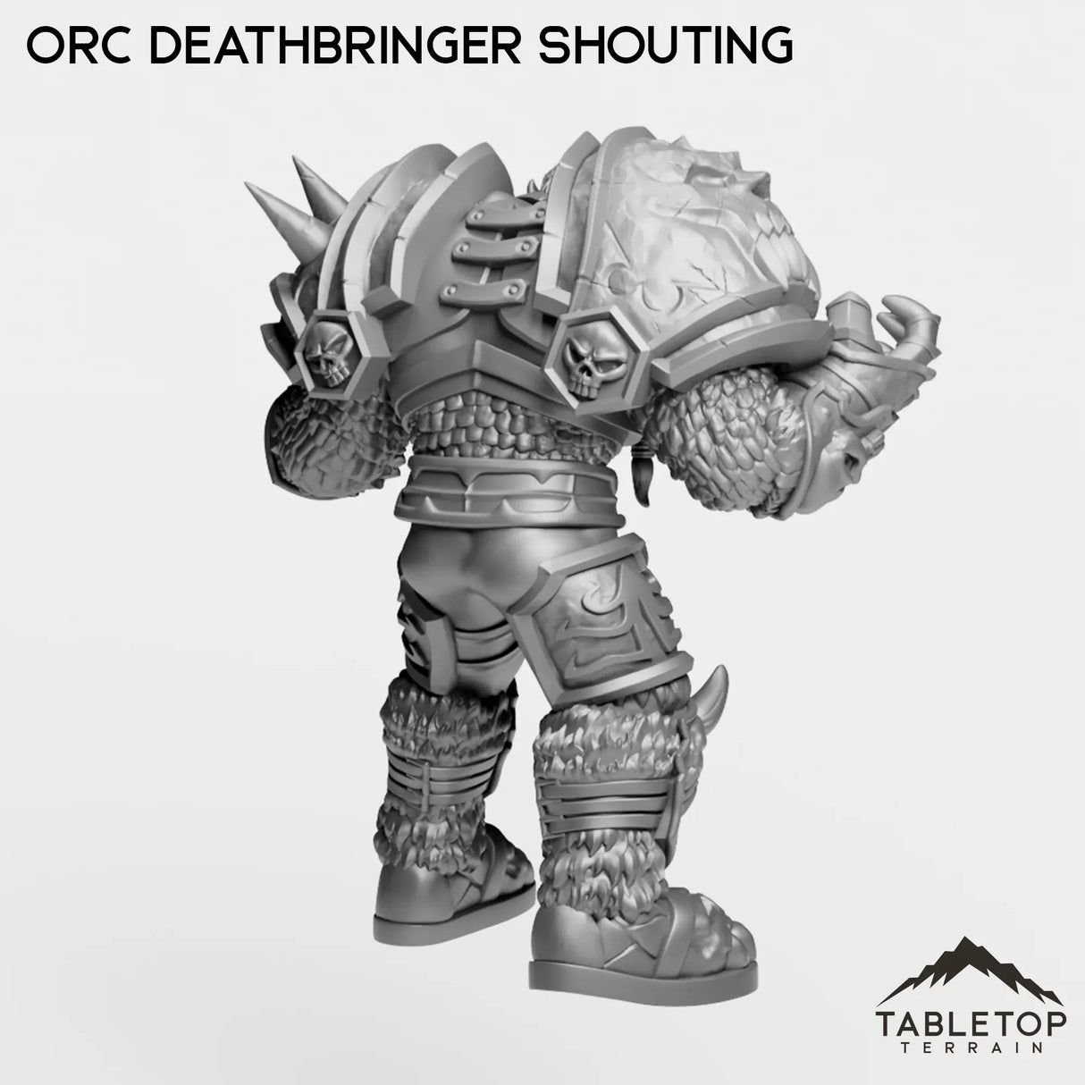 Tabletop Terrain Miniature Orc Deathbringer