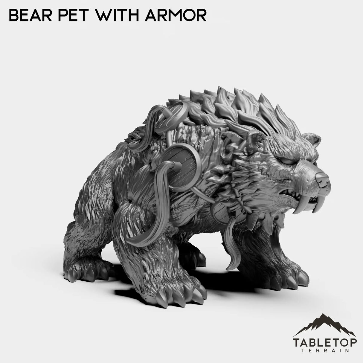 Tabletop Terrain Miniature Orc Horde Champion Rex