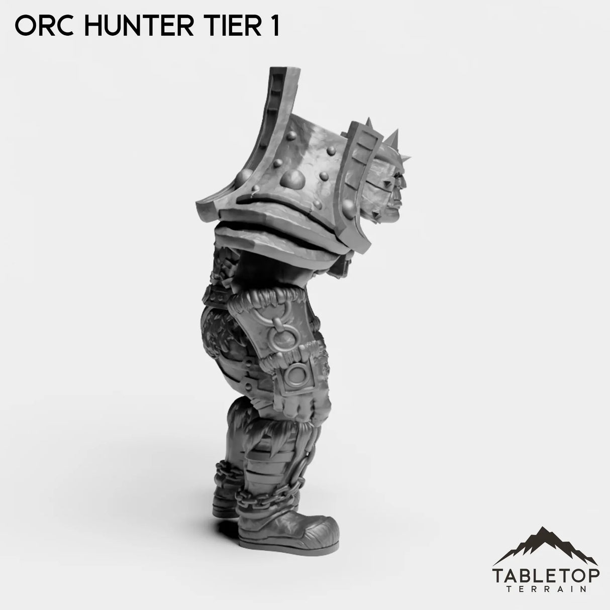 Tabletop Terrain Miniature Orc Hunter Tier 1