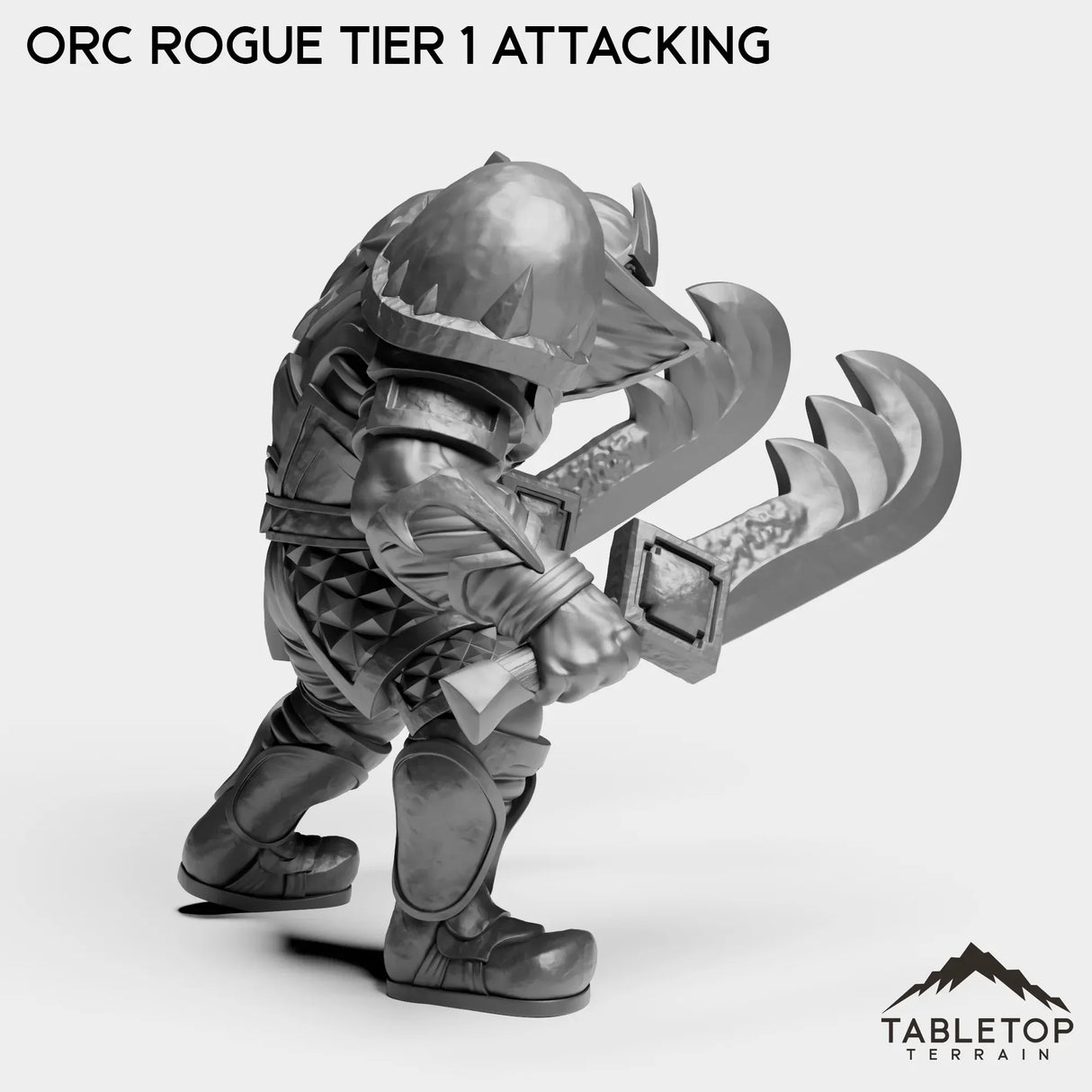 Tabletop Terrain Miniature Orc Rogue Tier 1