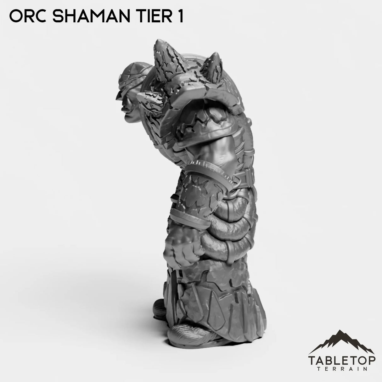 Tabletop Terrain Miniature Orc Shaman Tier 1