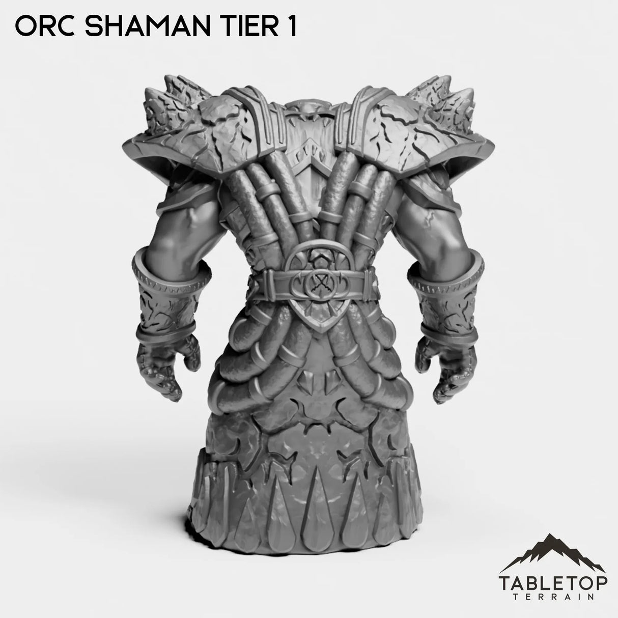Tabletop Terrain Miniature Orc Shaman Tier 1