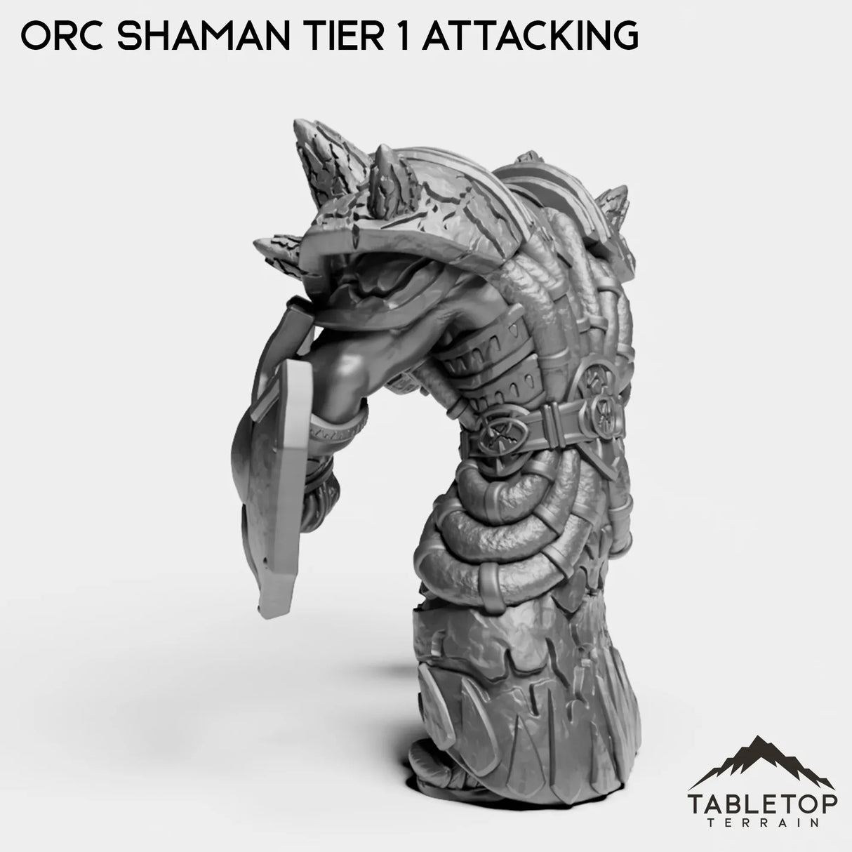 Tabletop Terrain Miniature Orc Shaman Tier 1