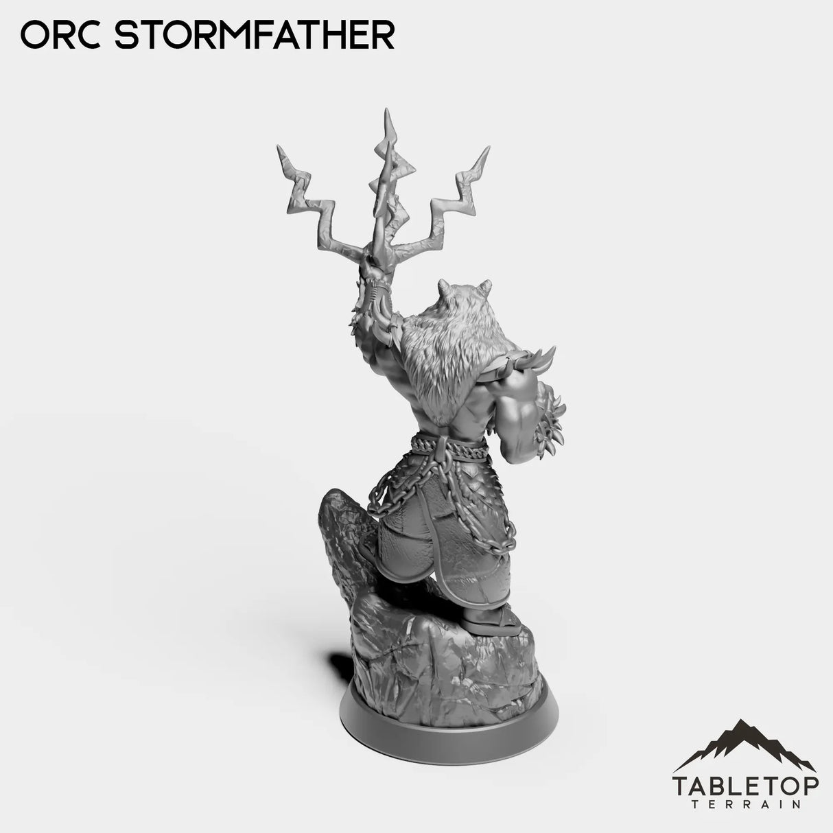 Tabletop Terrain Miniature Orc Stormfather